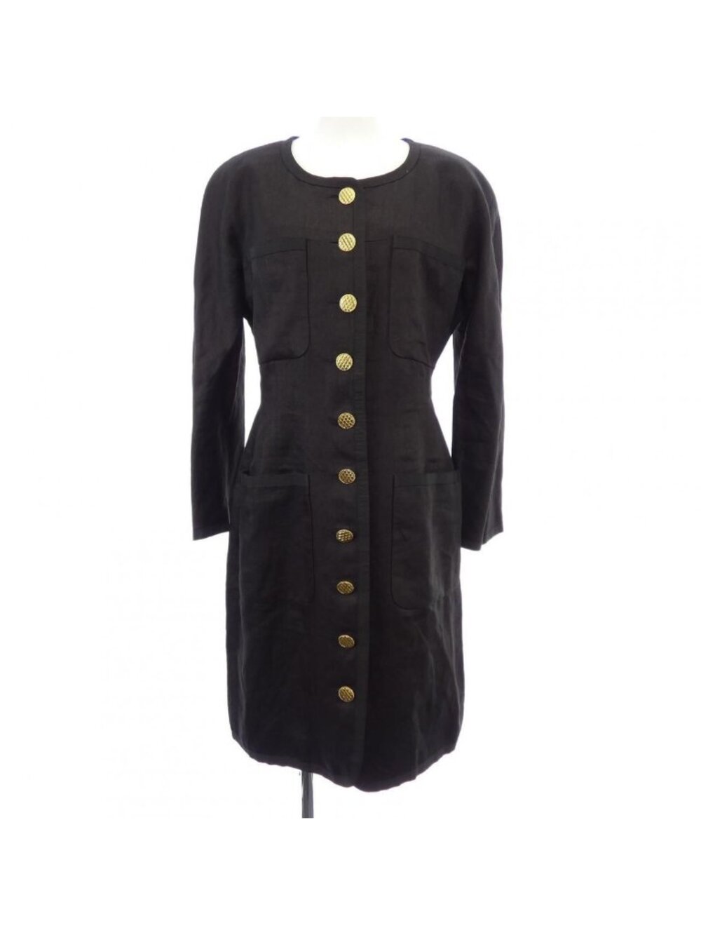 Chanel Vintage Coat Black